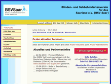 Tablet Screenshot of bsvsaar.org
